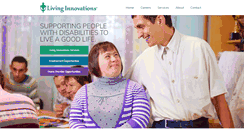 Desktop Screenshot of livinginnovations.com